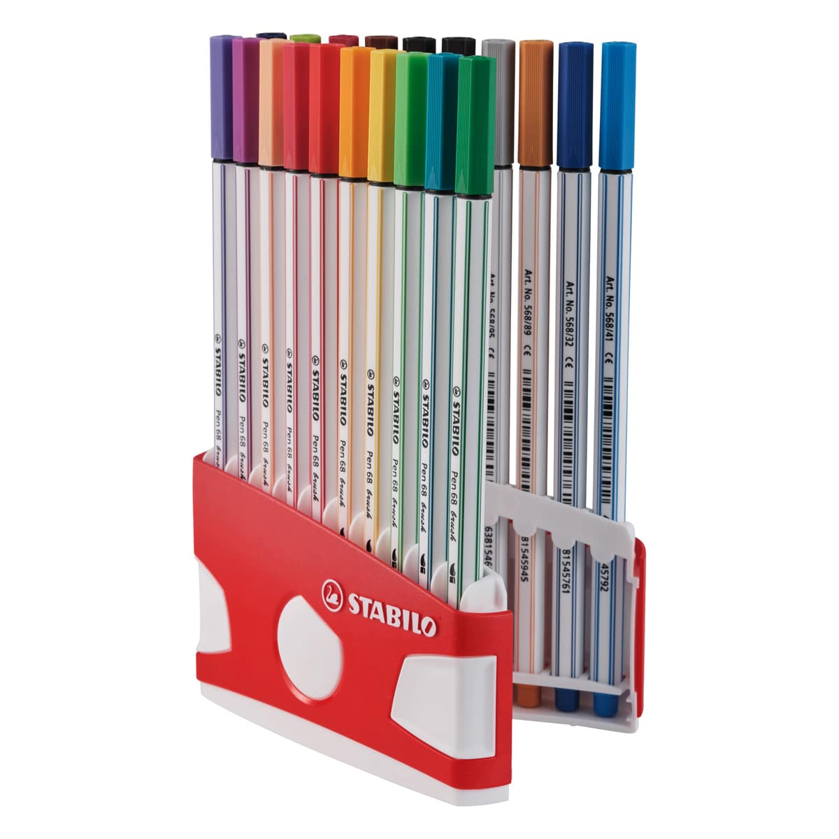 Pen 68 Brush Sets 20-Pen ColorParade Set (without Neon)