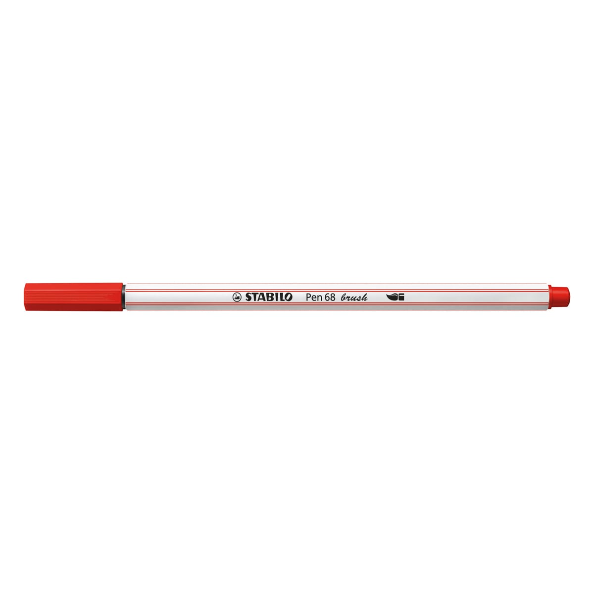 Pen 68 brush Carmine