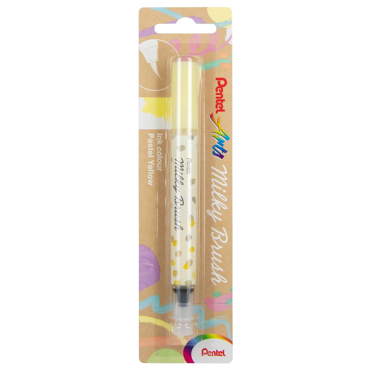Milky Brush Pen Pastel Yellow