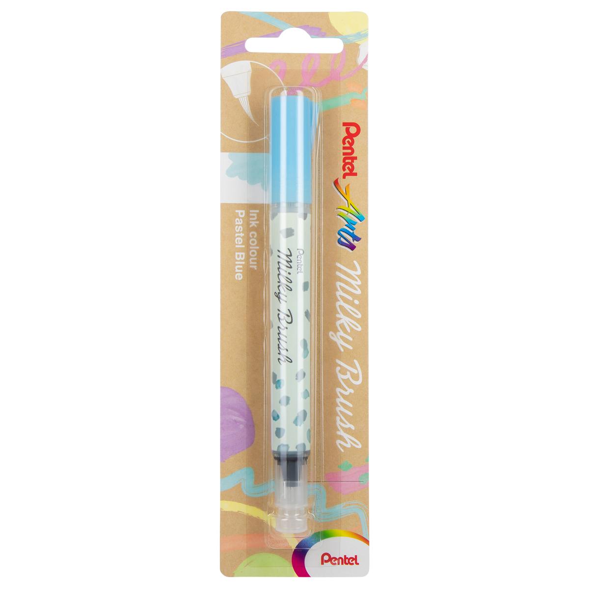 Milky Brush Pen Pastel Blue