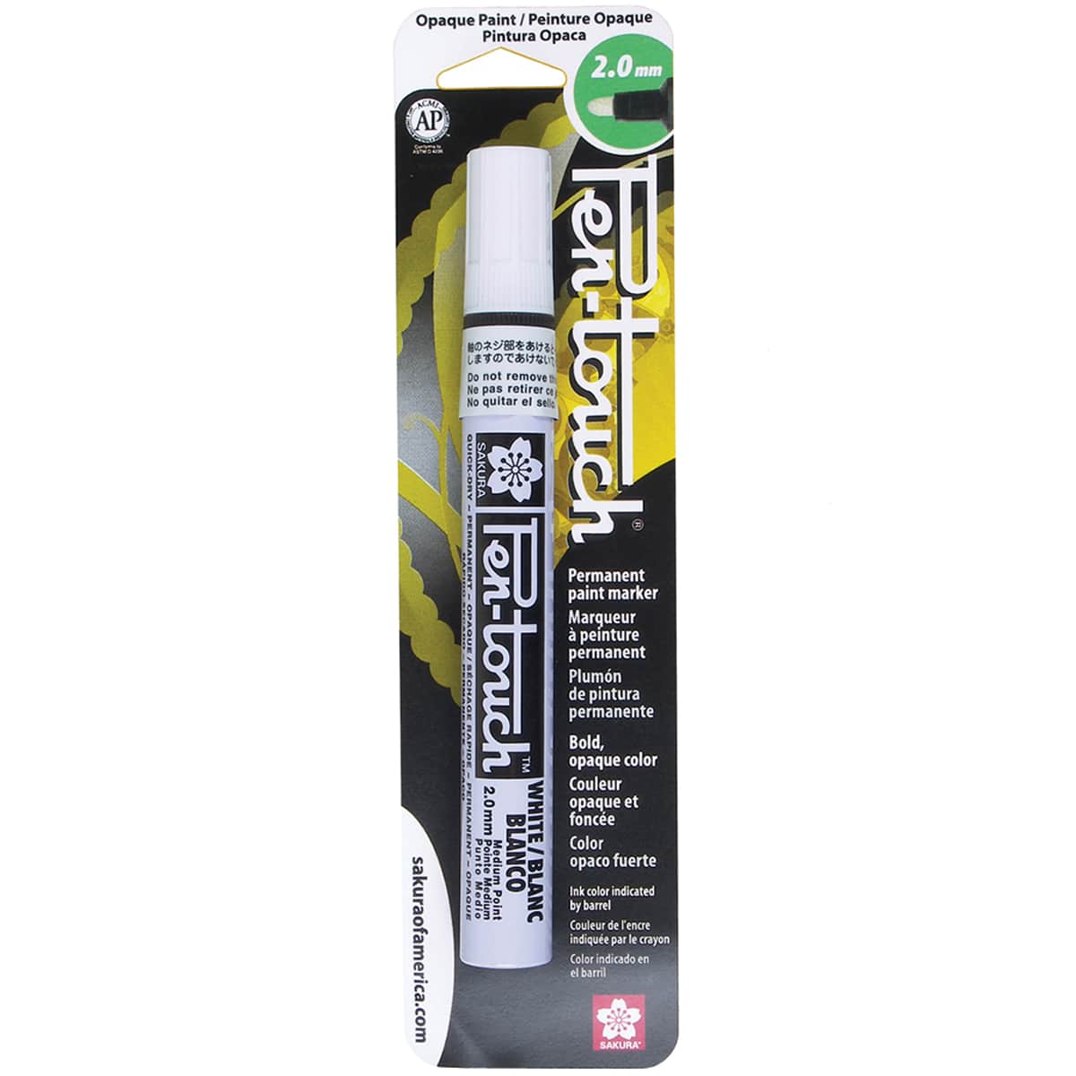Pentouch Marker Medium - White - Peggable