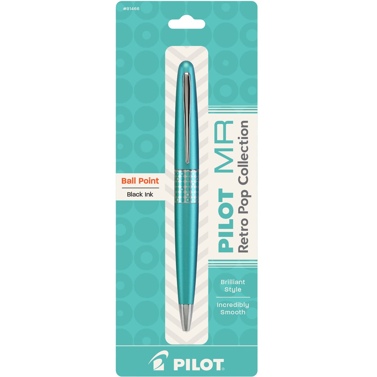 MR RETRO POP BALLPOINT MED TRQ