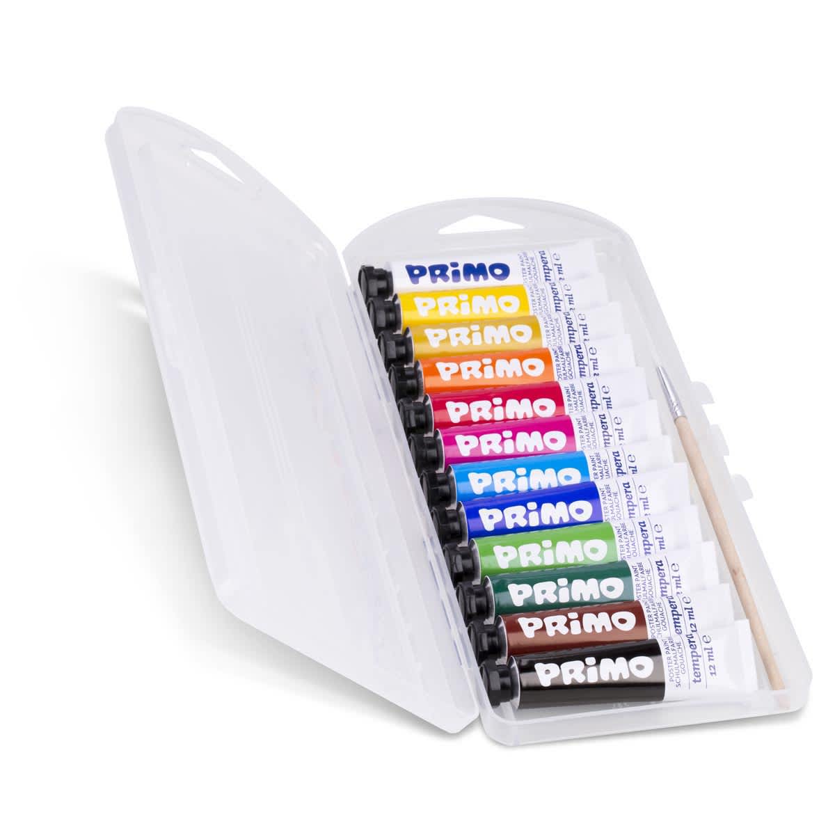 Fine Tempera Paint Tube Set 12-Colour Set
