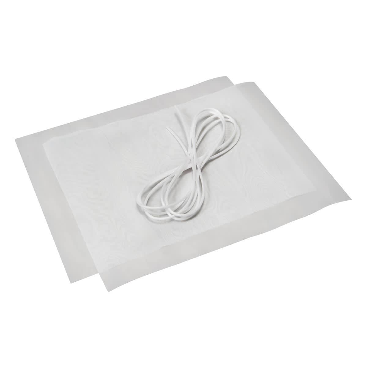 Screen Printing Mesh & Screen Cord 2-Sheet Pack & Screen Cord