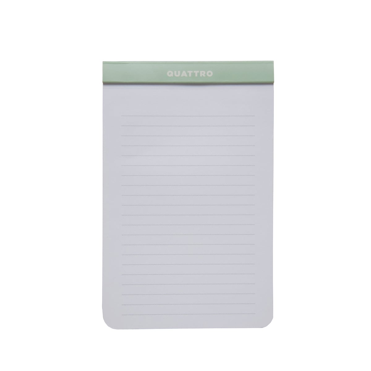 Global Art Quattro Journal, Lined, 80 Sheets, 3.5 in x 5.5 in, Green