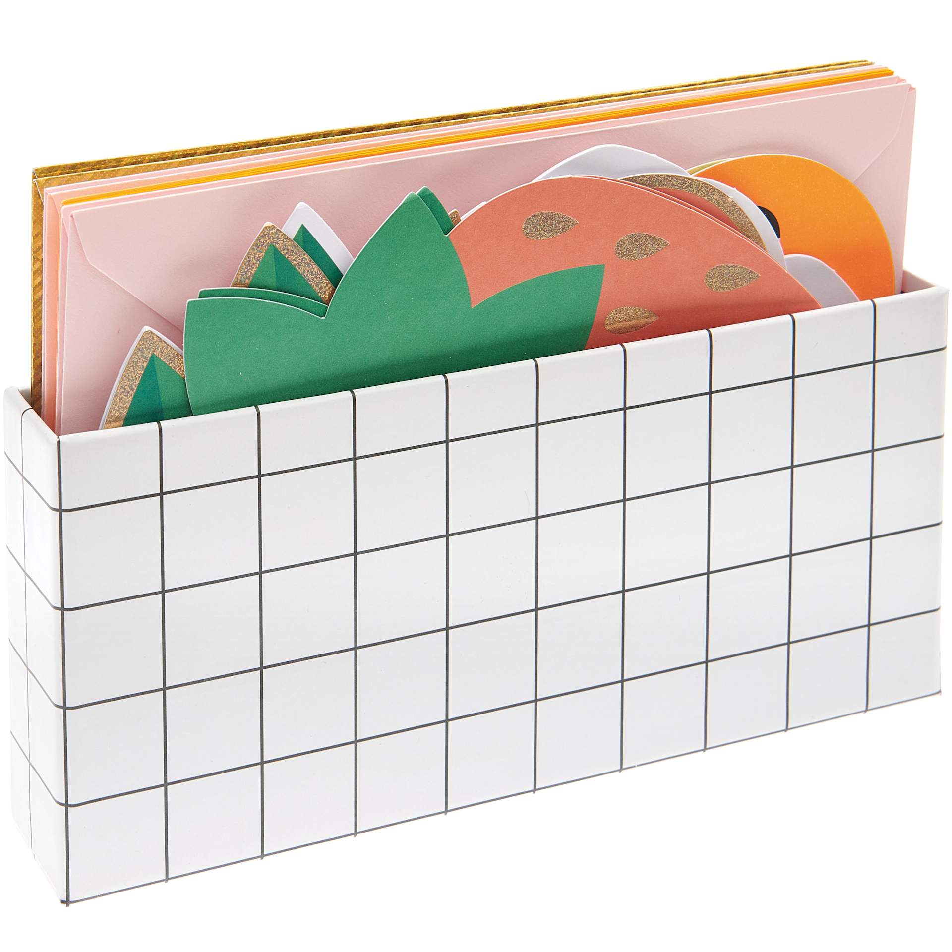 Rico Design Greeting Cards Bee/Fruit/Flower 6.7" x 4.75"