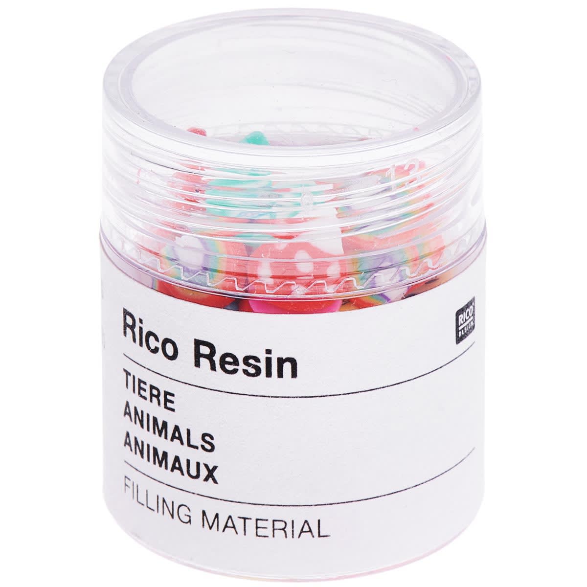 Resin Filling Materials Animals, Rainbows, Mushrooms - 4.5g