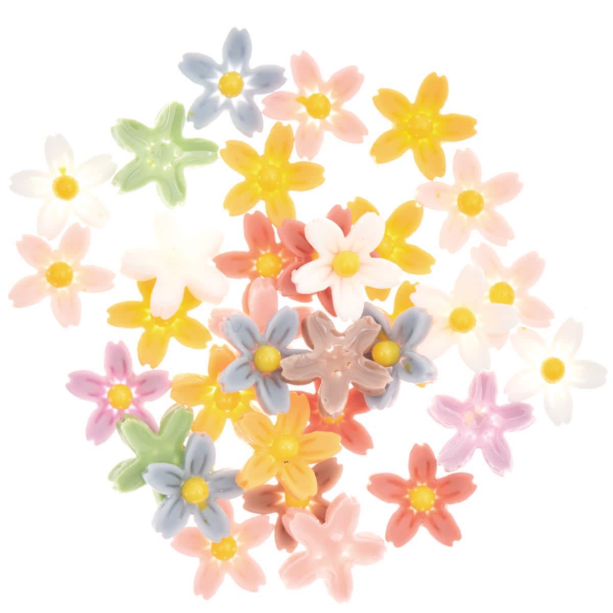 Resin Filling Materials Flowers - Earthy - 1.5g