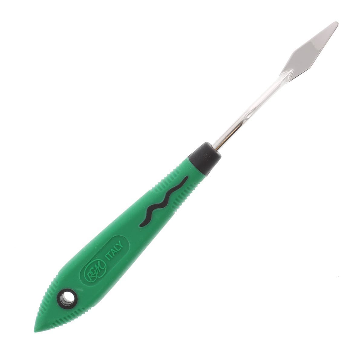 Soft Grip Palette Knives Green - 41 - Peggable