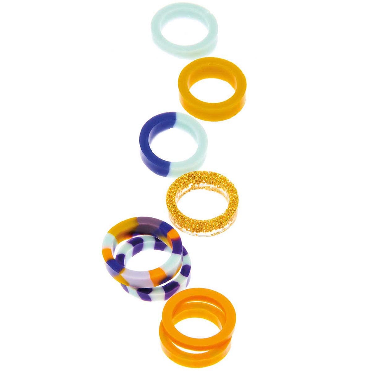 Silicone Molds Rings Slim - Outer Mould 4 x 21.5 cm