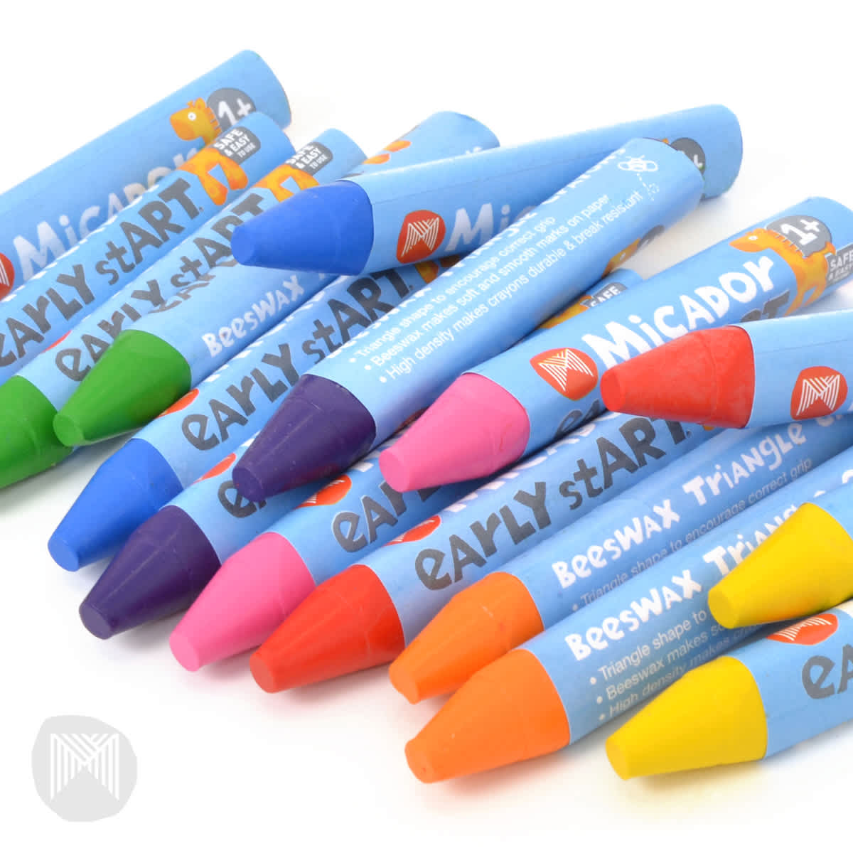 Softies Tri-Grip Crayons 12-Crayon Case