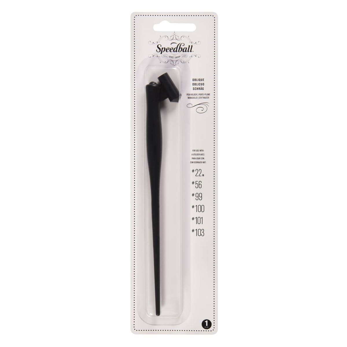 Penholders Oblique Pen Holder Black - Peggable