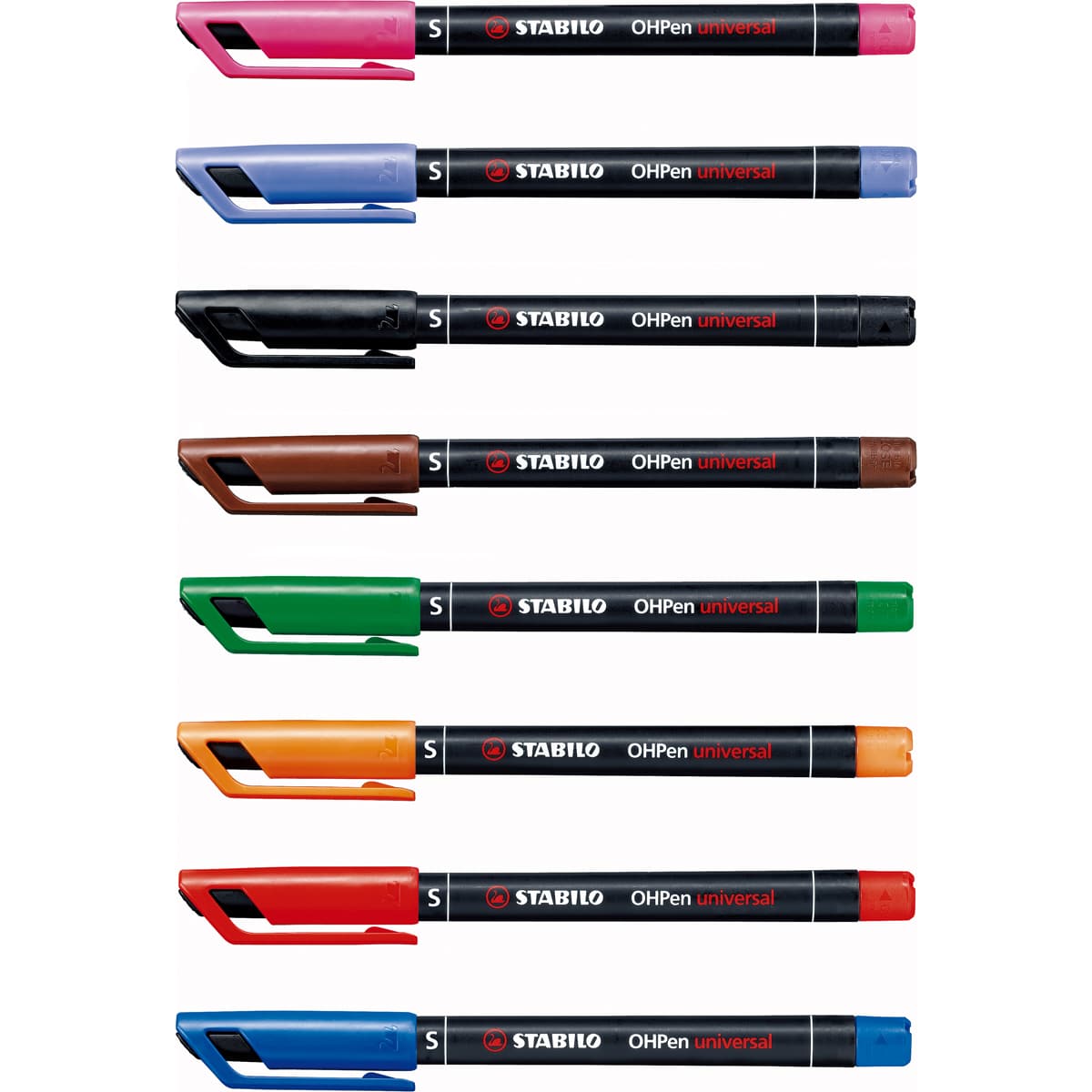 OHPen Universal Pen 8 Color Set - .4mm Permanent - Peggable