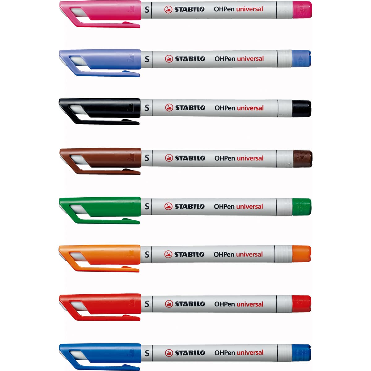 OHPen Universal Pen 8 Color Set - .4mm Non Permanent - Peggable