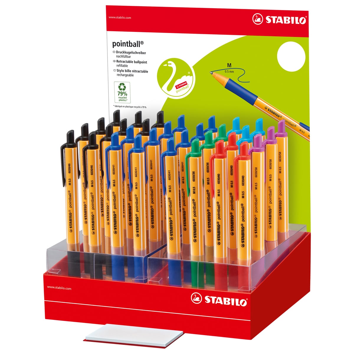 pointball  32-Pen Counter Assortment Display Assortment