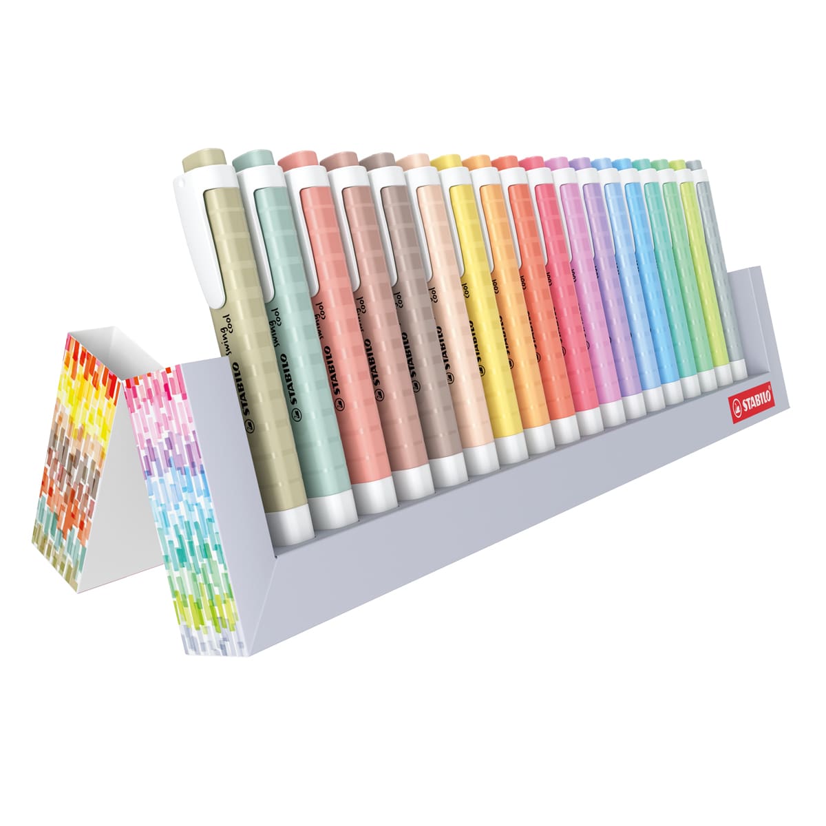 swing cool NatureCOLORS & Pastel 18-Color Desk Set 18-Color Desk Set