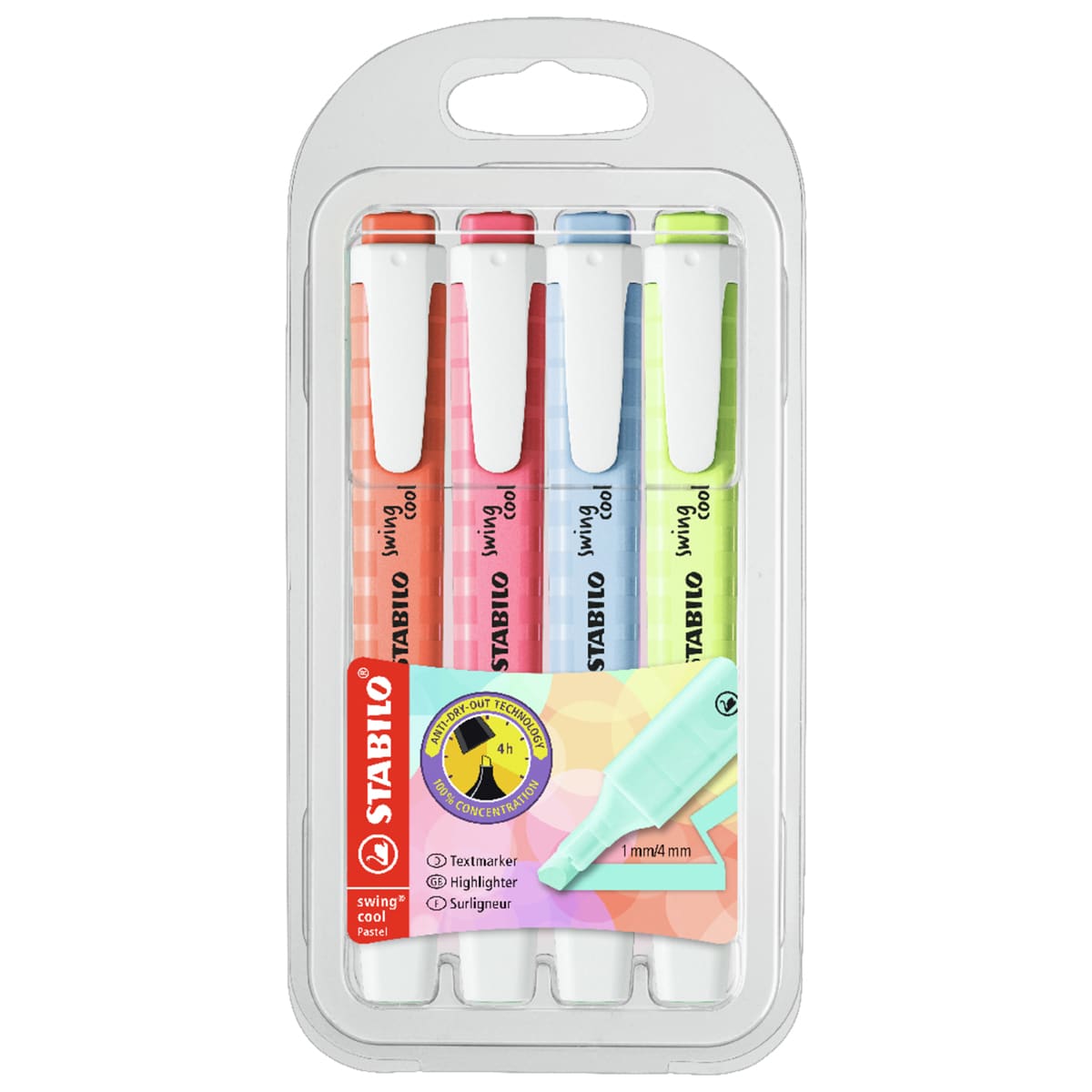 swing cool Sets 4-Color Pastel Wallet Set 2