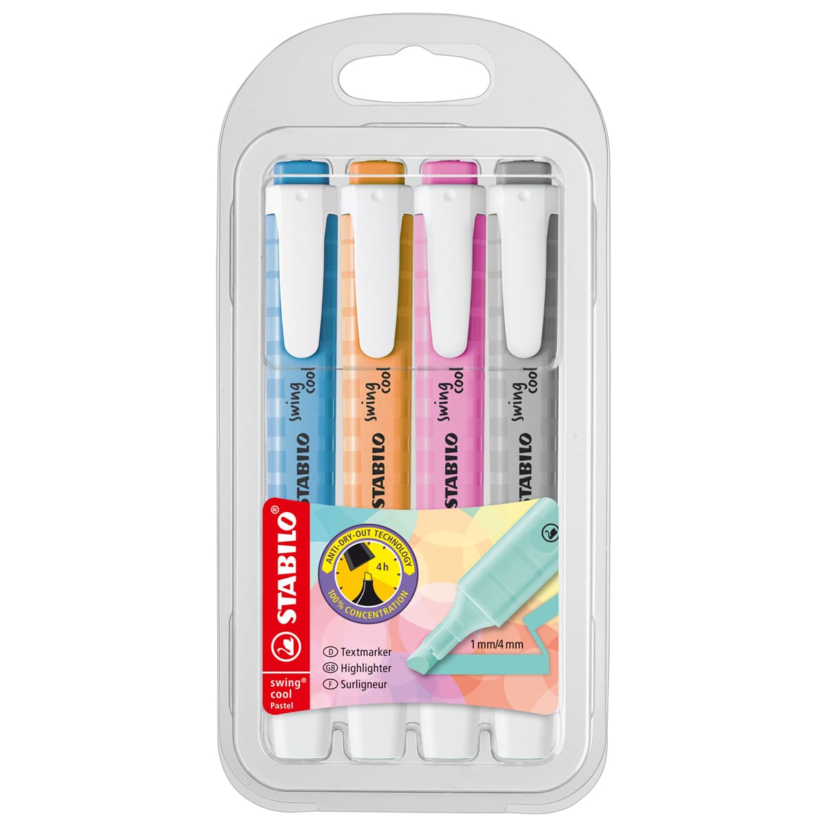 swing cool Sets 4-Color Pastel Wallet Set 3