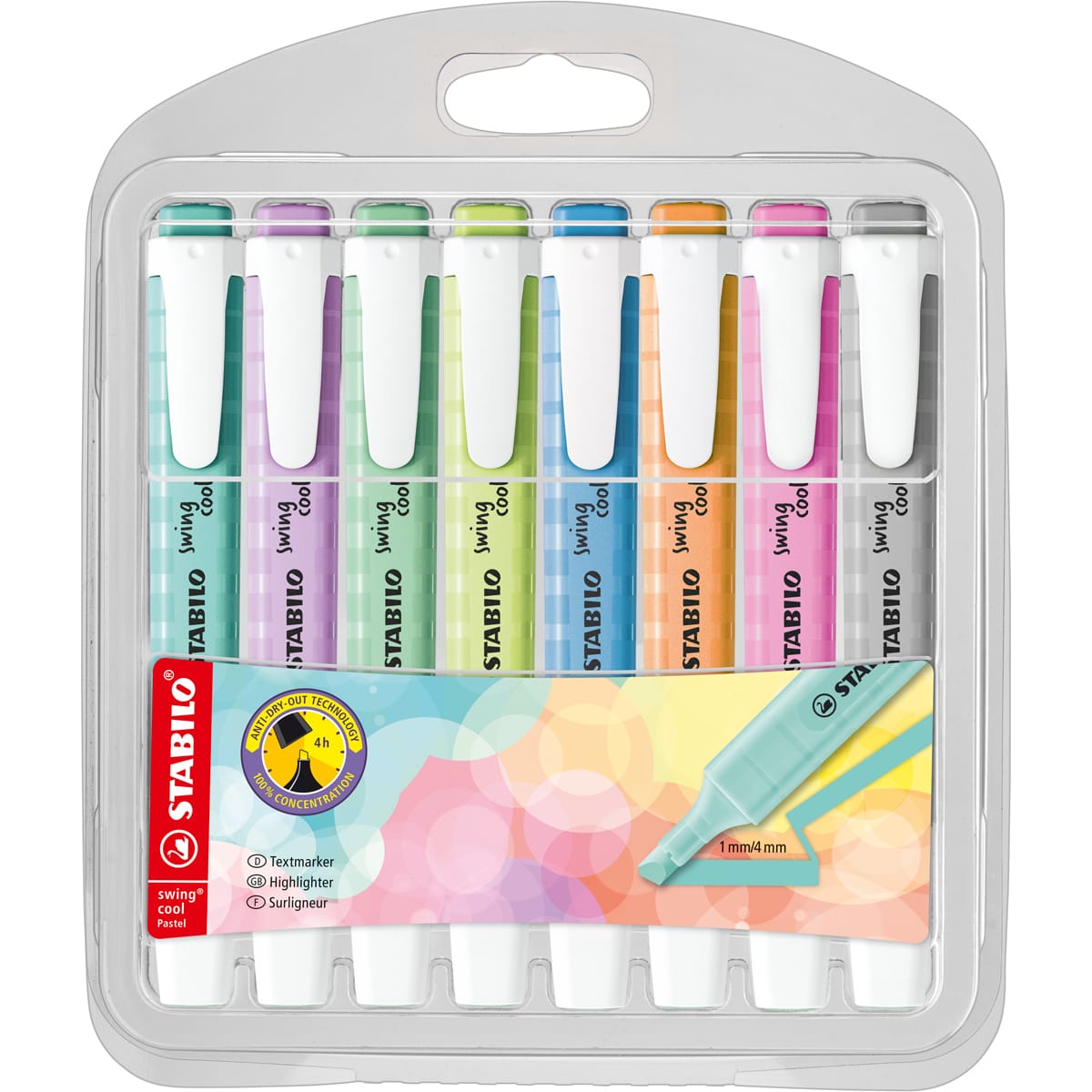 swing cool Sets 8-Color Pastel Wallet Set 2