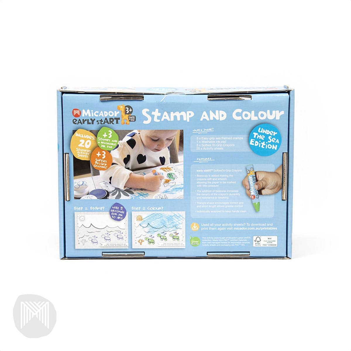 Stamp and Colour Mini Packs Under the Sea Edition Pack