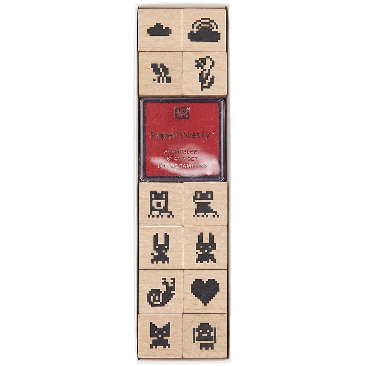 Stamp Sets Pixels Set - 13-Piece Set