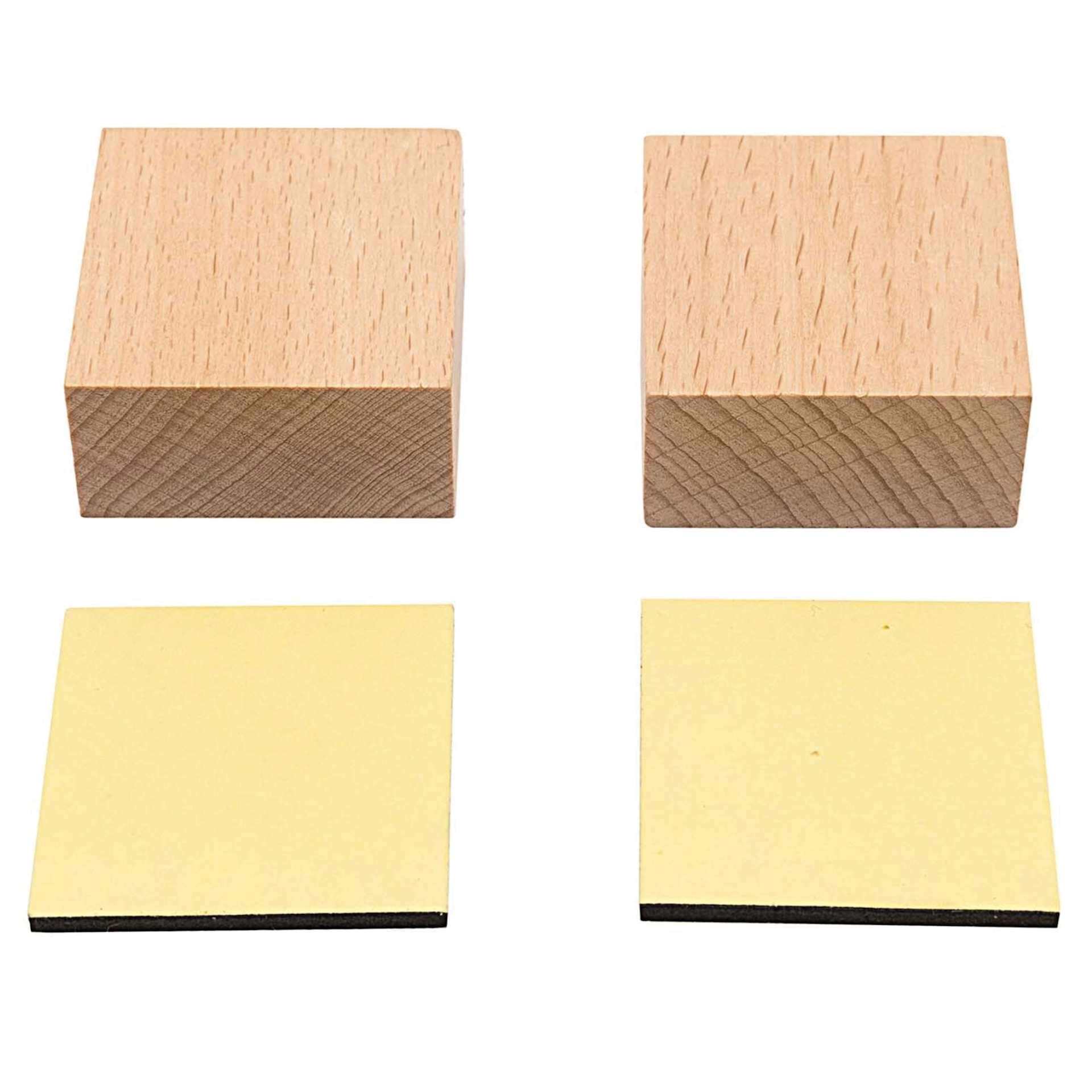 DIY Stamp Blocks Wooden Stamp Blocks - 2/Pkg.
