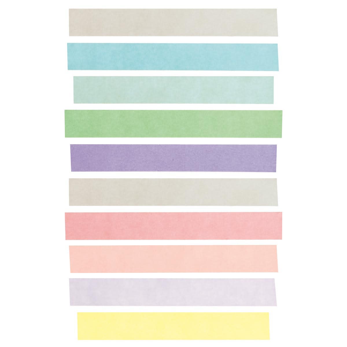 Washi Tape Sets Pastel Tape Set - 10/Pkg.