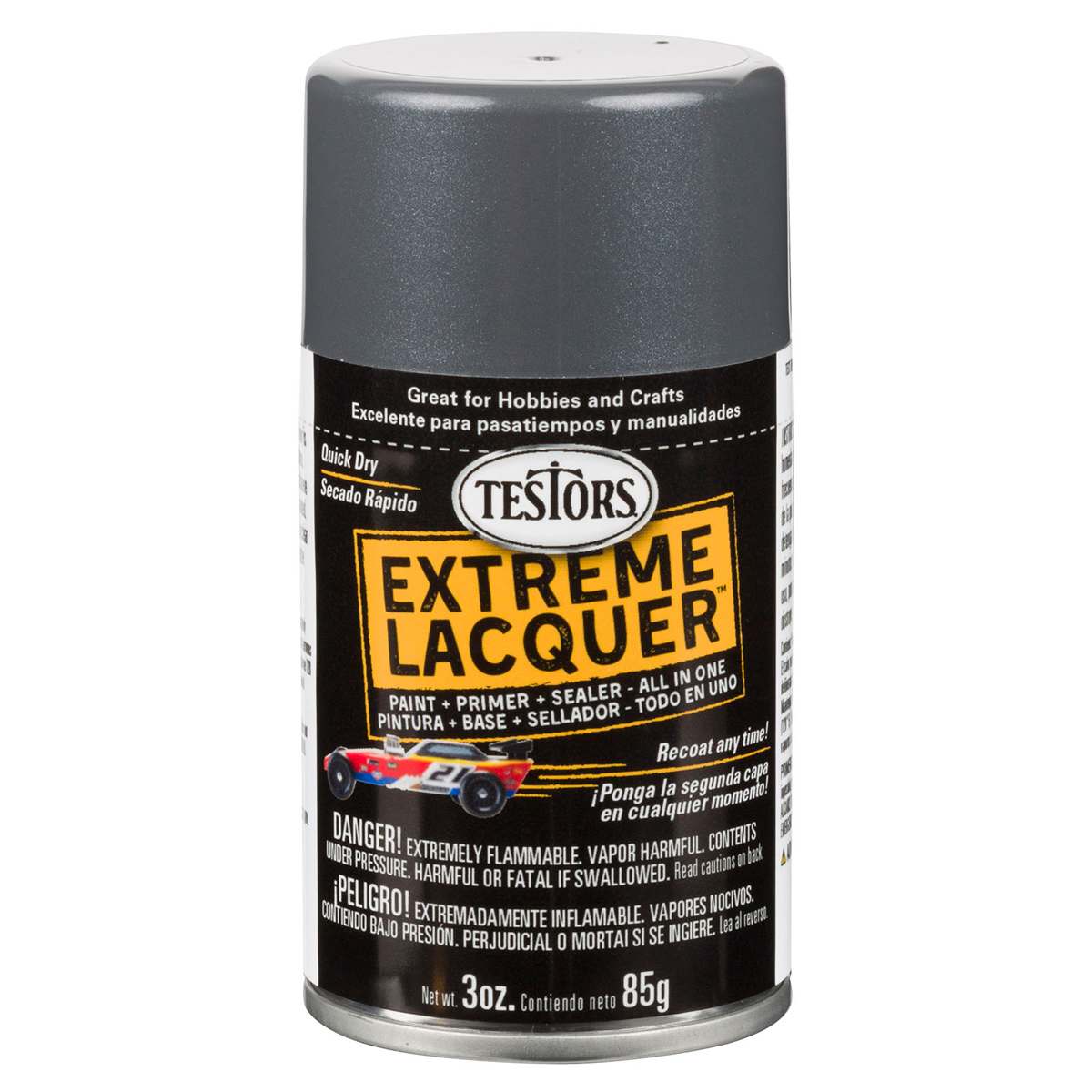 One Coat Lacquer Paints Graphite Dust - 3 oz. Spray Can