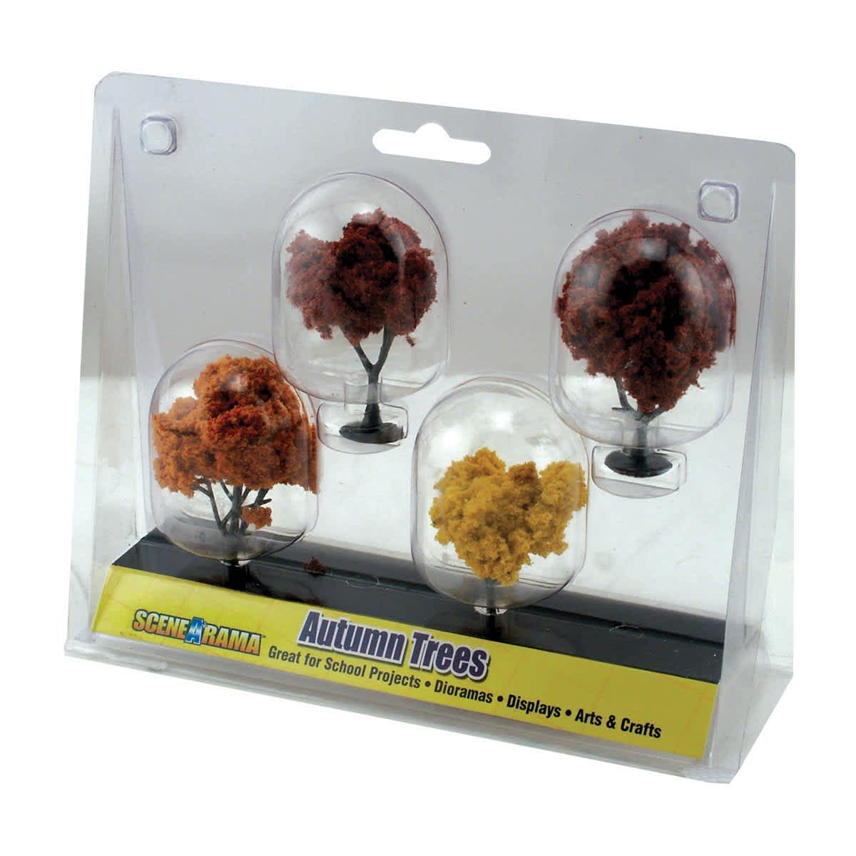 Scene-A-Rama Trees Autumn Trees (4/Pkg.) - Peggable