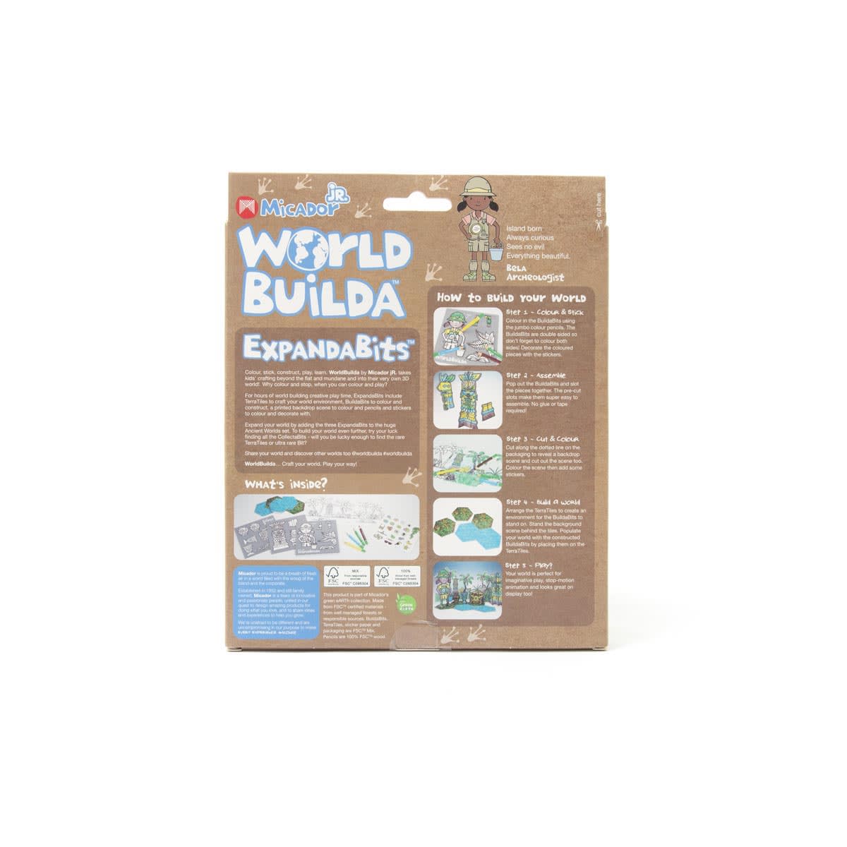 WorldBuilda ExpandaBits Bela the Archeologist