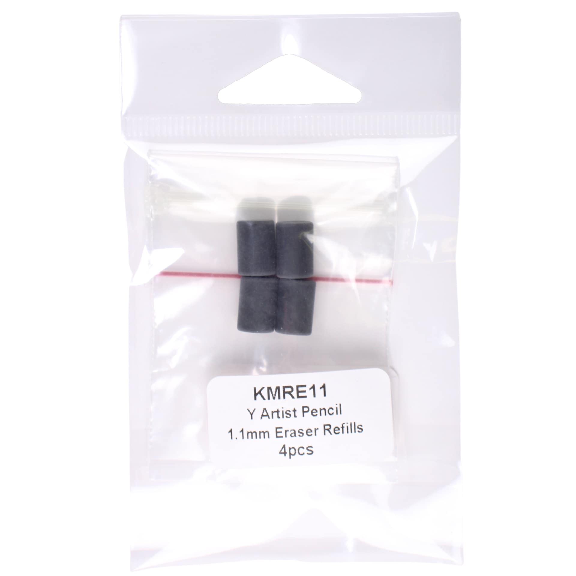 Yasutomo Erasers Pkg of 4, 1.1 mm