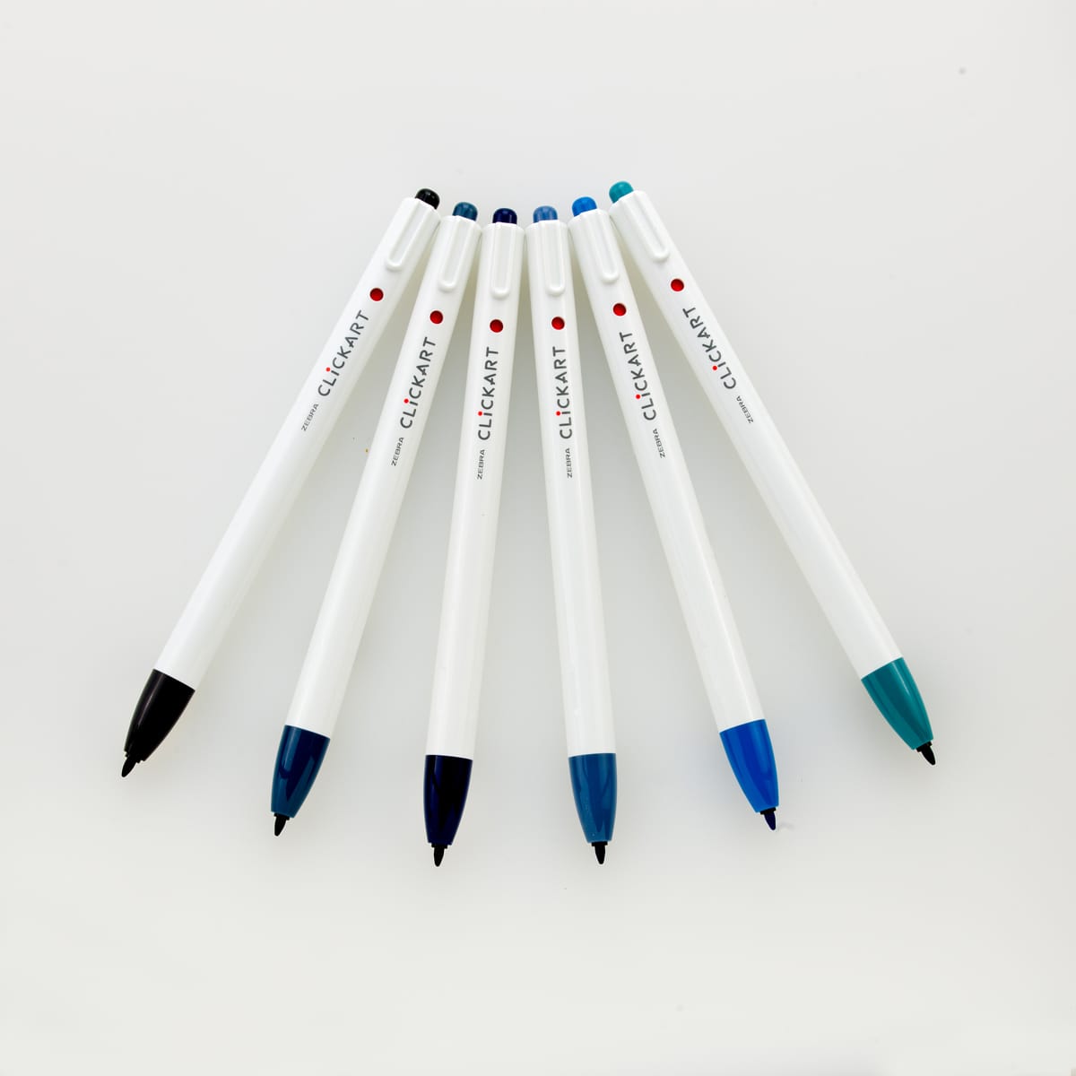 ClickArt Retractable Marker Pen 6-Pen Night Scape Set