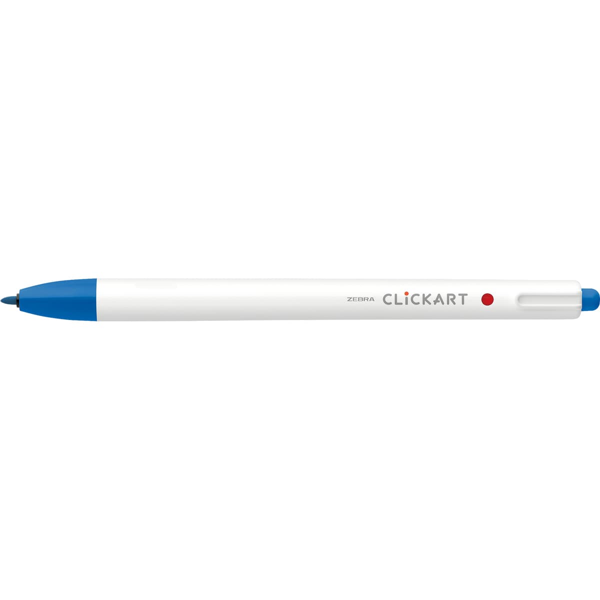 ClickArt Retractable Marker Pen Pale Blue