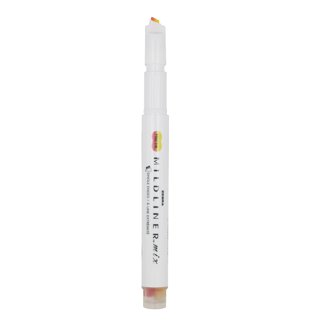 Mildliner Mix Pen Lemon Yellow-Coral Pink