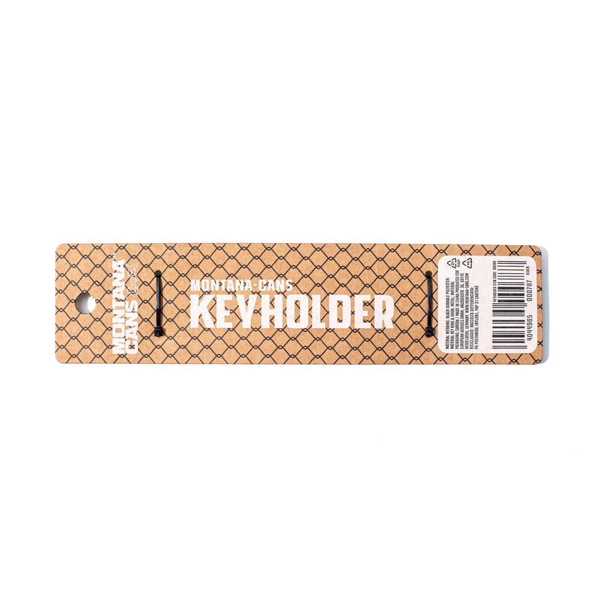 Montana Accessories Key Holder Logo Black