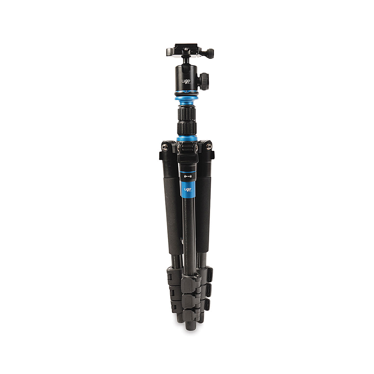 New Wave u.go Tripod - Folded tripod with swivel mount extended