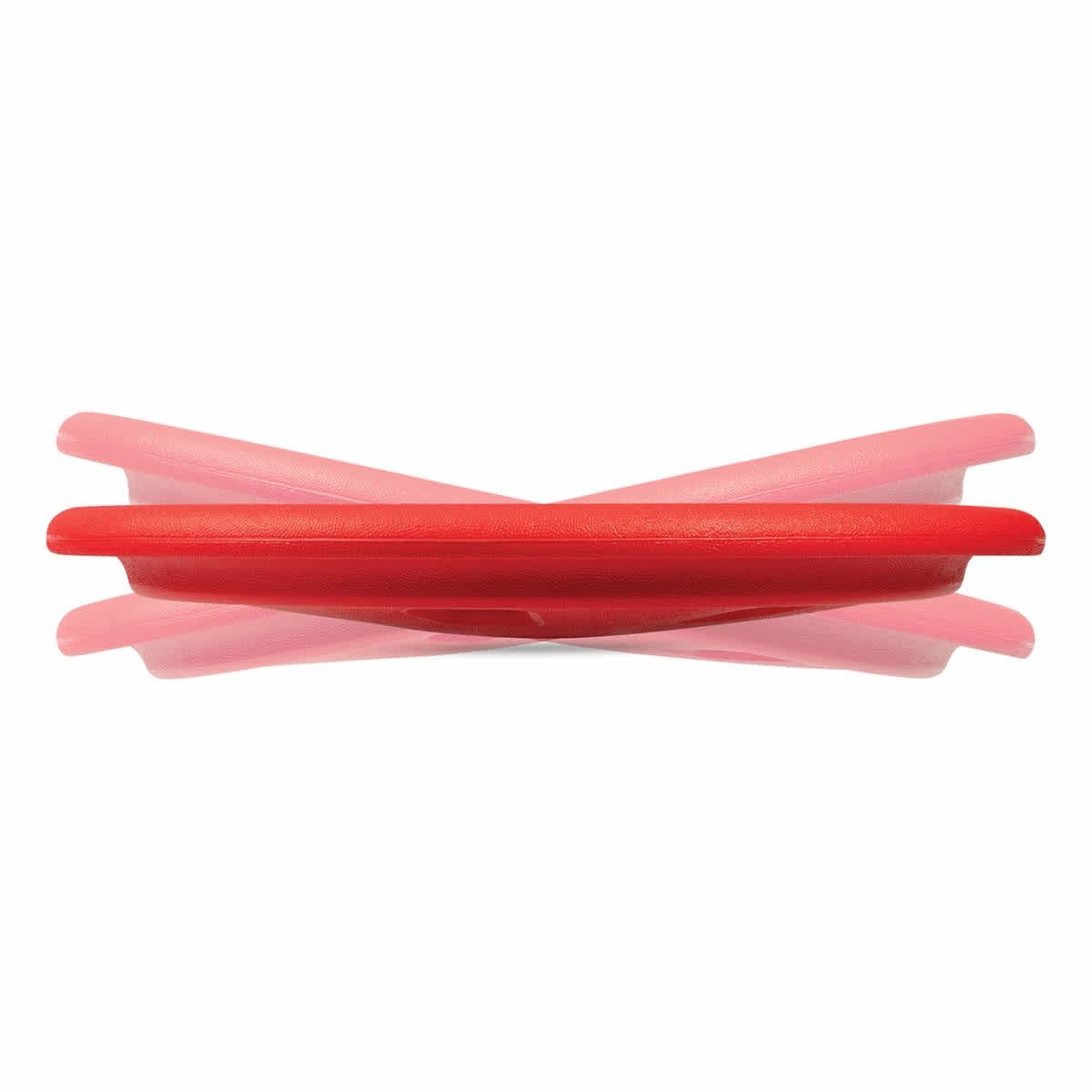 Kore Design Floor Wobbler - Red, 19", Shown in motion.