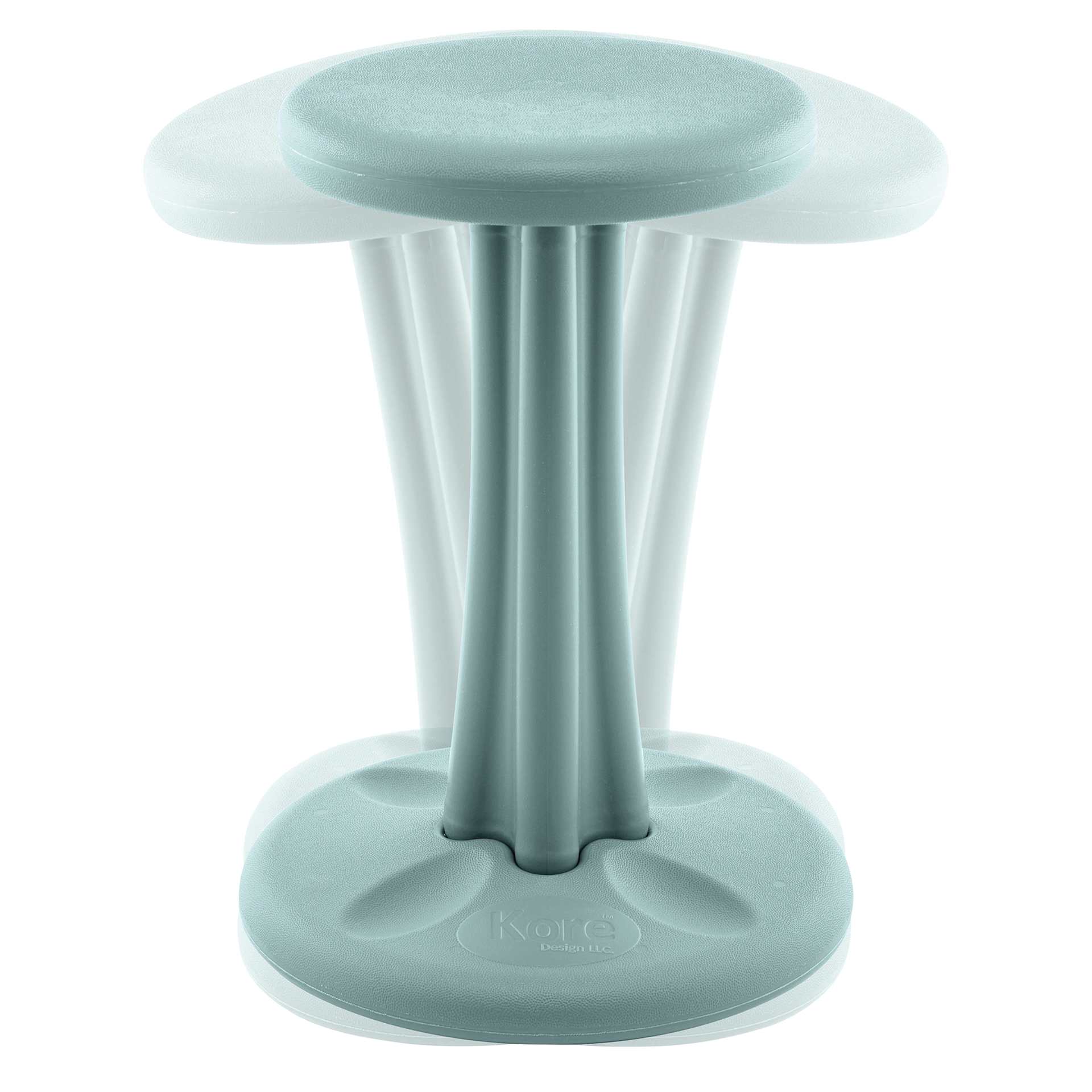 Kore Design Preteen Wobble Chair - Teal, 18-4/5"