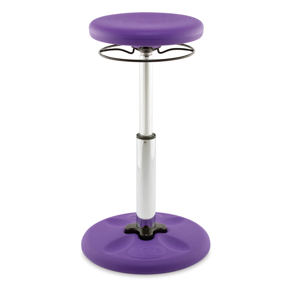 Kore Design Kids Tall Adjustable Chair - Purple, Shown at maximum height.