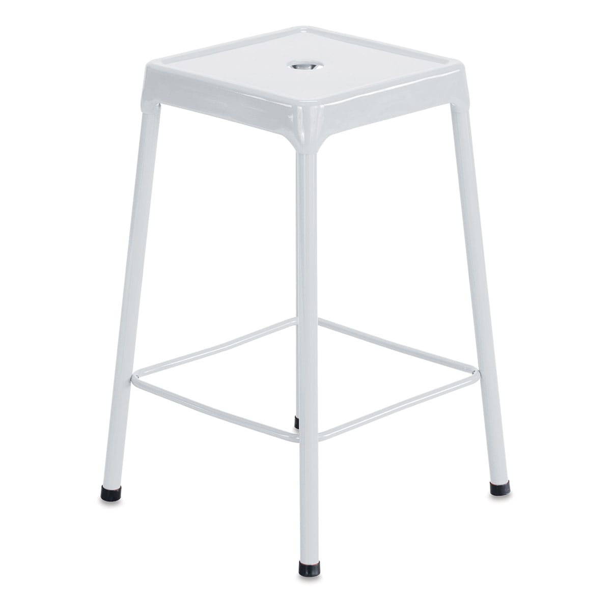 Safco Steel Counter Stool - White