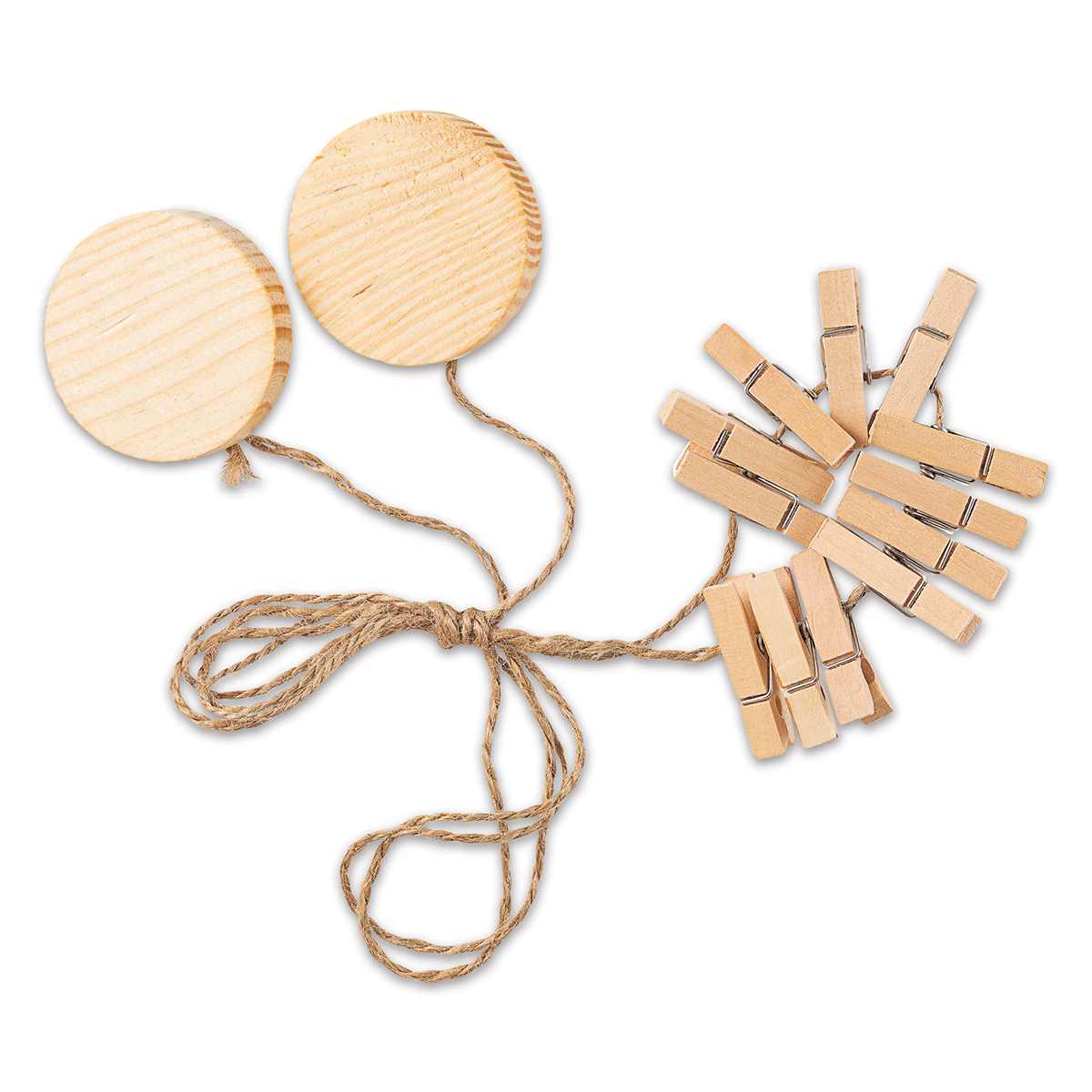 Darice Clothespin Photo Garland