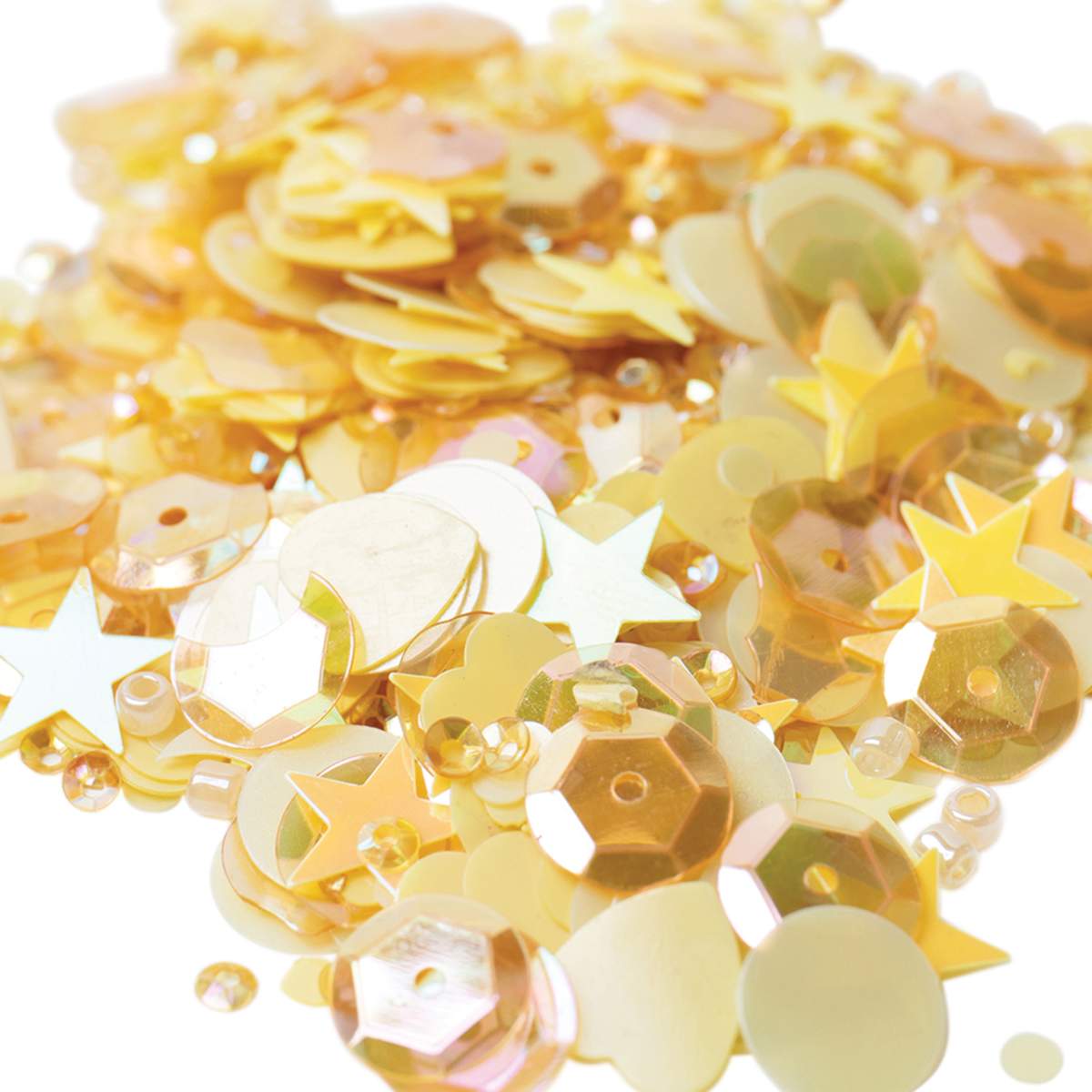 Sizzix Sequins and Beads - Limoncello
