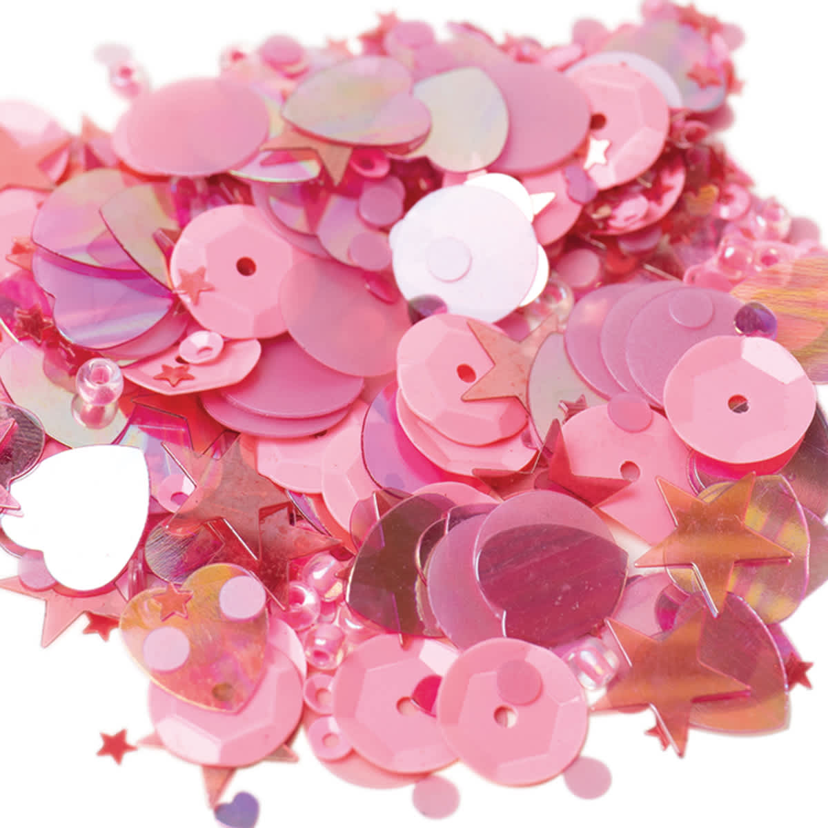 Sizzix Sequins and Beads, Primrose, Sequins out of package 