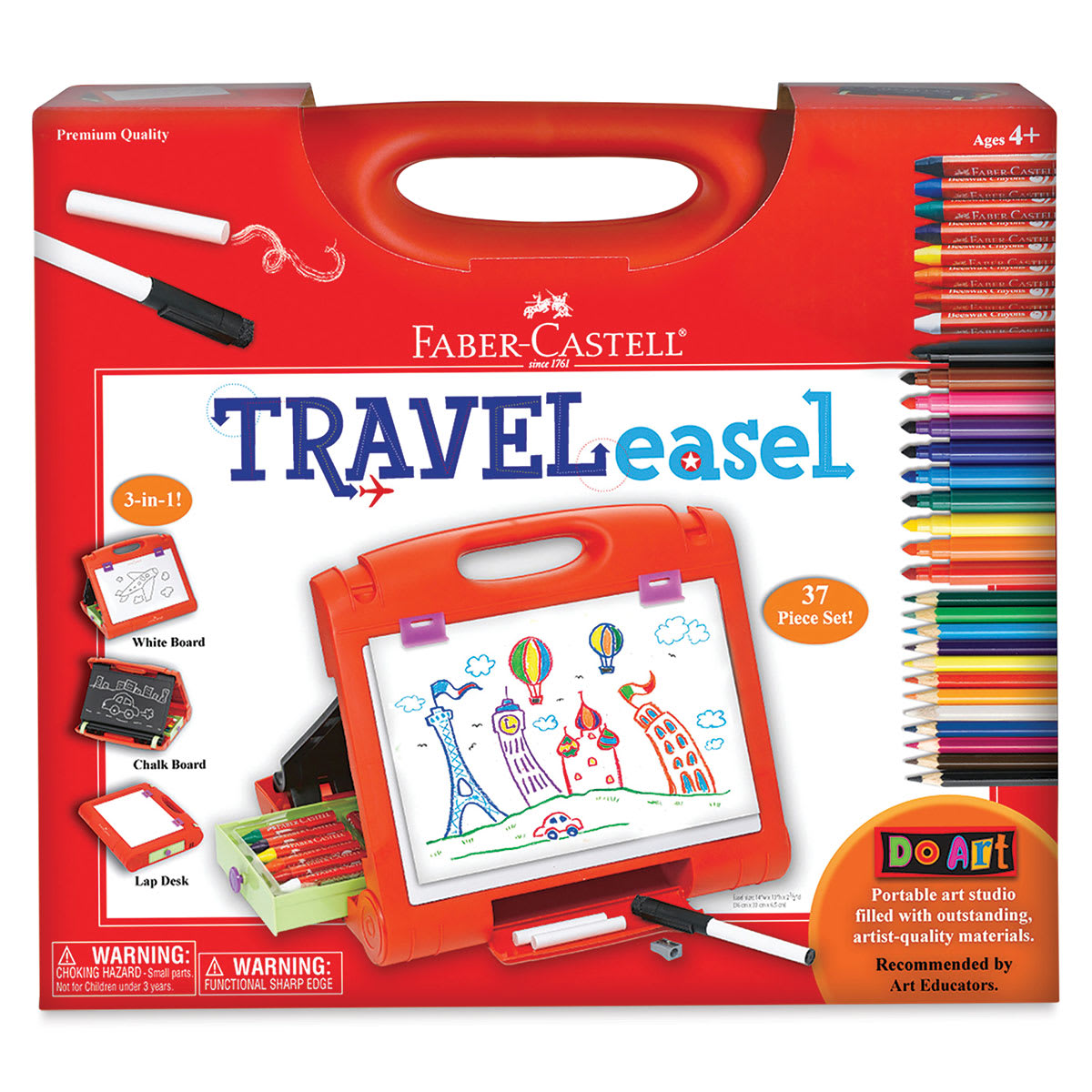 Do Art Travel Easel - Front of package
