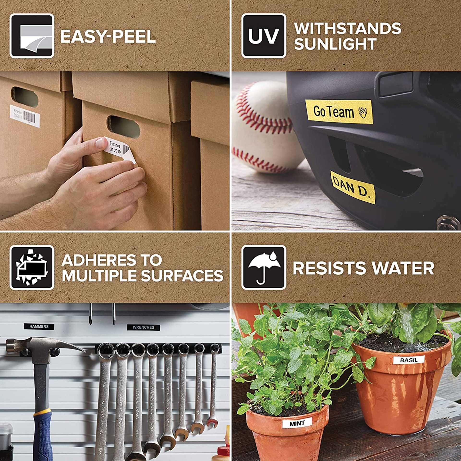 Dymo Label Maker Tape Cartridge features