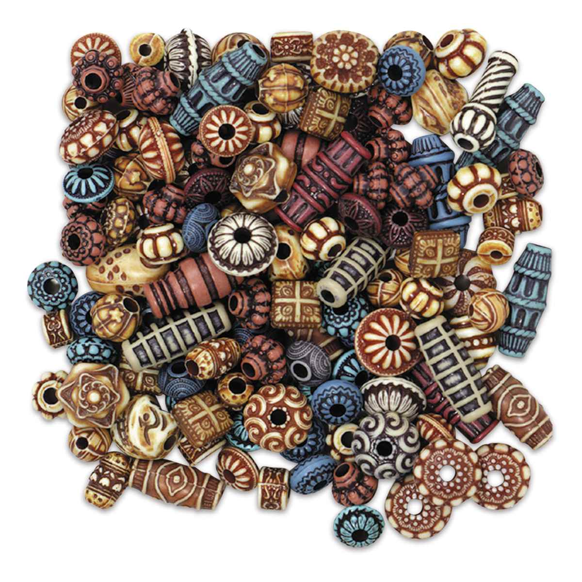 Creativity Street Exotic Beads - 4 oz