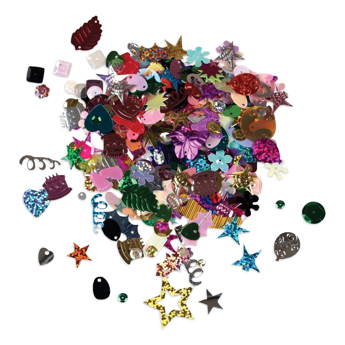 Hygloss Sequins and Spangles - 4 oz