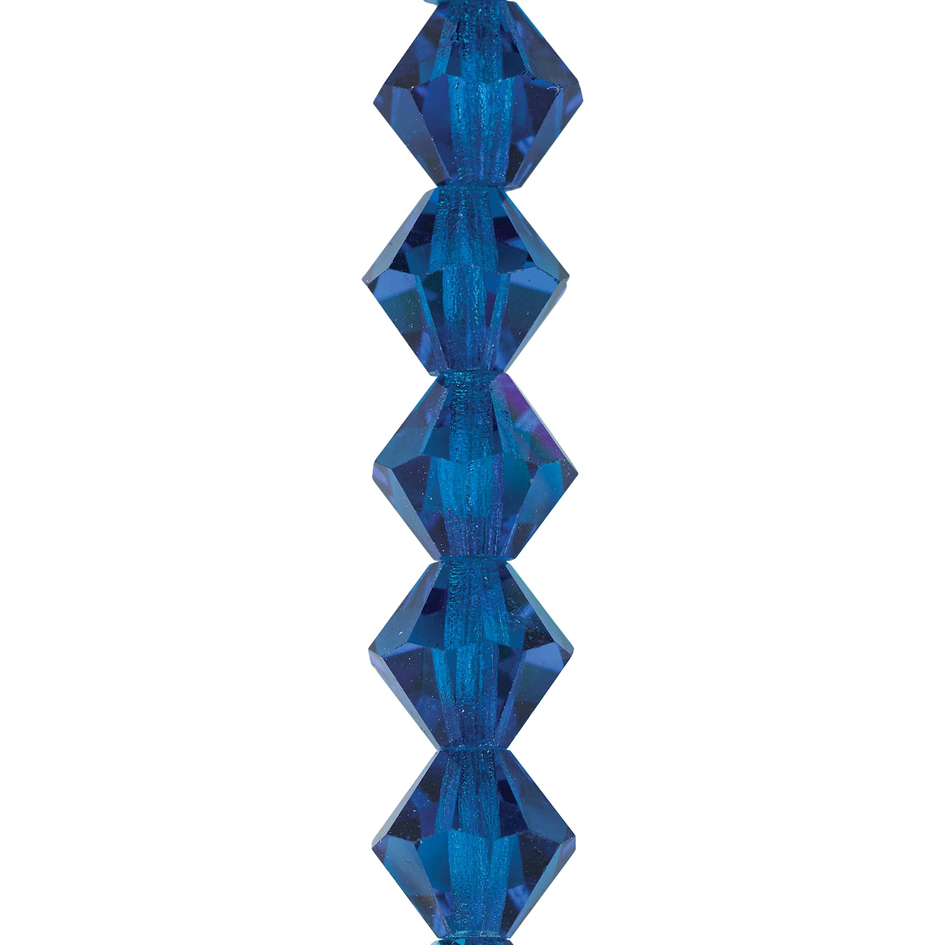 John Bead Preciosa Crystal Beads - Capri Blue