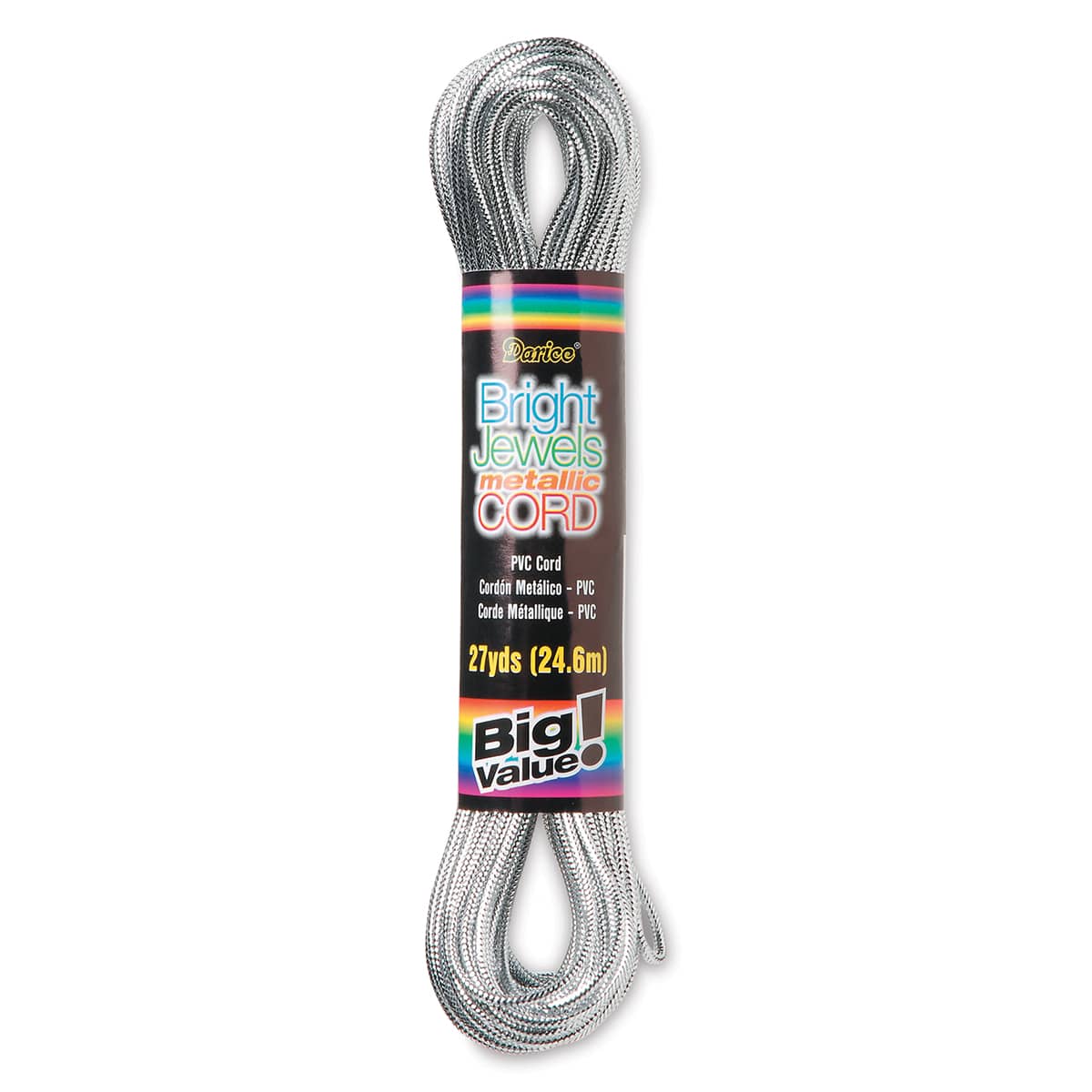 Darice Bright Jewels Metallic Cord