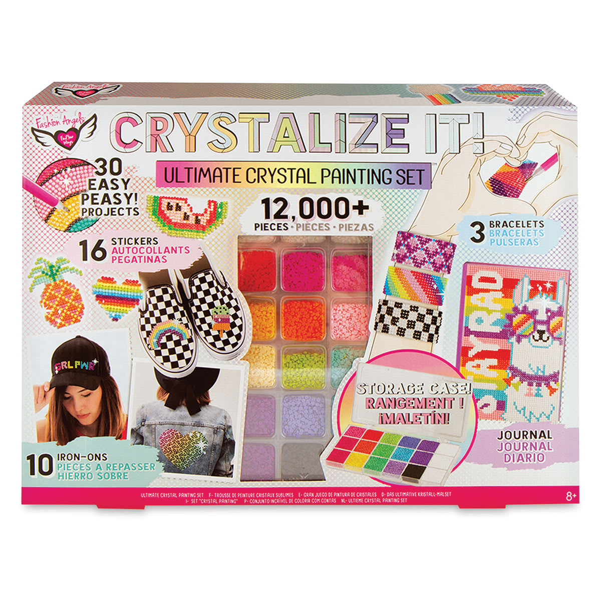 Fashion Angels Crystalize It Kit - Ultimate Crystal Painting Set